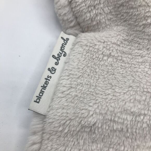 Blankets and Beyond White Puppy Security‎ Blanket Lovey Plush Baby Blankie - Picture 4 of 7